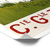 Antilles Central America Shivel Travel Poster (Hoek)