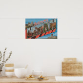 Antimoon, Utah - grote letterscènes Poster (Keuken)