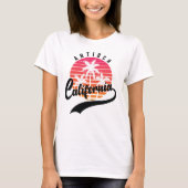 Antioch, California Retro Sunset Women's T-Shirt (Voorkant)