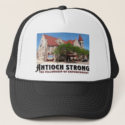 Antioch Strong Trucker Hat Trucker Pet (Voorkant)