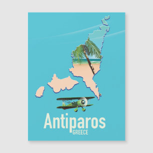 Antiparos Griekenland reis kaart