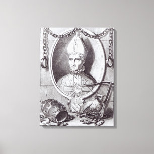 Antipaus John XXIII, 1713 Canvas Afdruk