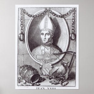 Antipaus John XXIII, 1713 Poster