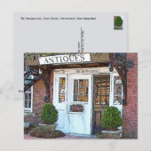 Antiquarium, Portsmouth, NH Briefkaart (Voorkant / Achterkant)