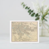 Antique 1899 Carte de Denver, Colorado (Debout devant)