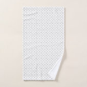 Antique Airplanes Diagrammes PERSONNALISÉS BG COUL (Serviette à main)