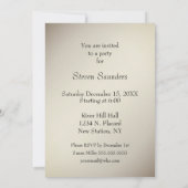 Antique Armes Anniversaire Fête Invitation (Dos)