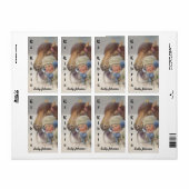 Antique Art Pony Enfants Boîtes étiquettes (Feuille entière)