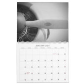 Antique Avions Biplanes LARGE Calendrier de 12 moi (Jan 2027)