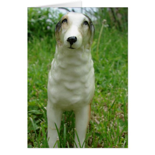 Antique Borzoi Figurine Toutes les Occasions (Devant)