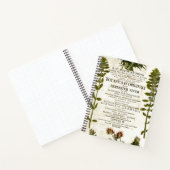 Antique Botanique Journal de puces (Intérieur)