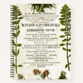 Antique Botanique Journal de puces (Devant)