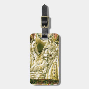 Antique Bride Vintage Wedding Bagagelabel