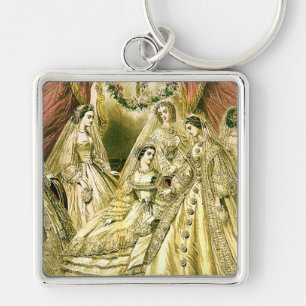 Antique Bride Vintage Wedding Sleutelhanger
