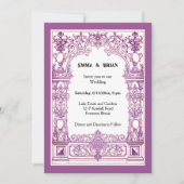 Antique cadre Invitation (Devant)