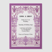 Antique cadre Invitation (Recto)