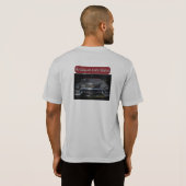 Antique Car Barn 55 Caddy T-shirt (Achterkant volledig)