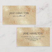 Antique Carte de visite Gold (Devant / Derrière)