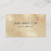 Antique Carte de visite Gold (Devant)