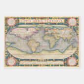 Antique carte Poids lourd Papier de découpage (Devant 2)