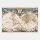 Antique carte Poids lourd Papier de découpage (Devant)