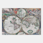 Antique carte Poids lourd Papier de découpage (Devant 2)