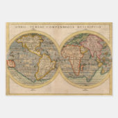 Antique carte Poids lourd Papier de découpage (Devant)