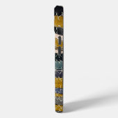 Antique Crazy Quilt phone case (Achterkant / Links)