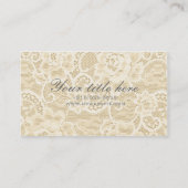 Antique dentelle de pêche Fancy Carte de visite él (Dos)