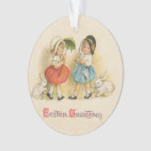 Antique Enfants Rabat Art de Pâques (devant)