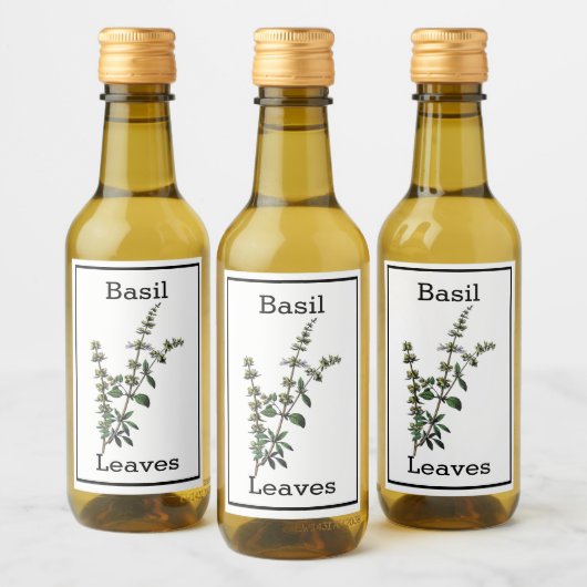 Antique Étiquette Basil (Bouteilles)