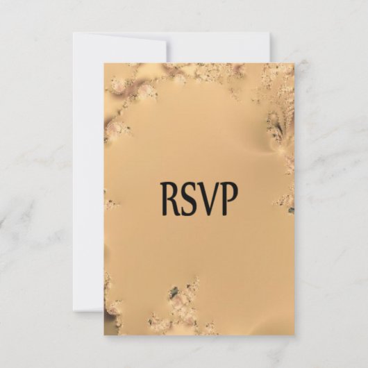 Antique Gold RSVP (Dos)