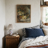 Antique Hellebore Garden Wall Poster