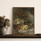 Antique Hellebore Garden Wall Poster