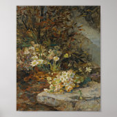 Antique Hellebore Garden Wall Poster (Devant)