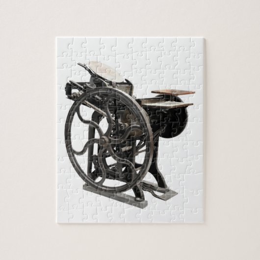 antique letterpress from 1888 puzzle (Vertical)