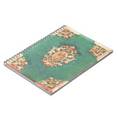 Antique livre or et vert élégant victorien (Côté gauche)