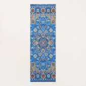 Antique Oriental Bleu Turc Tapis Perse (Dos)