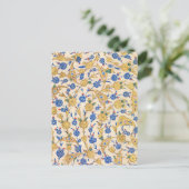 Antique Oriental Sultan Design Briefkaart (Staand voorkant)