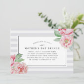 Antique Peony | Invitation Brunch Fête des Mères (Debout devant)