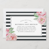 Antique Peony | Invitation Brunch Fête des Mères (Devant)