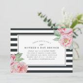 Antique Peony | Invitation Brunch Fête des Mères (Debout devant)