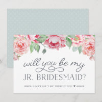 Antique Peony | Seras-Tu Ma Carte Jr Bridesmaid