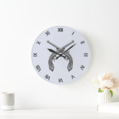 Antique Pistols with Black Numerals Grote Klok (Huis)