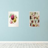 antique　plant　unique muurkunst sets (Houten vloer)