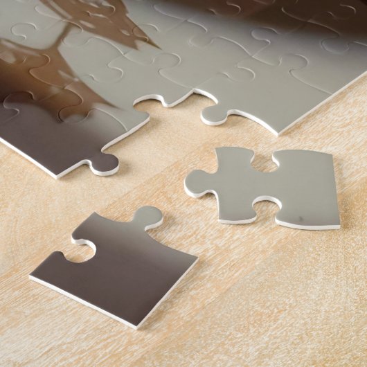 Antique Plate of Waffles with Strawberries  Legpuzzel (Zijkant)