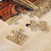 Antique Red Fire Truck puzzle puzzle (Côté)