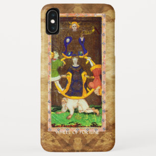 ANTIQUE RENAISSANCE TAROTS 10 / RAD VAN FORTUIN iPhone XS MAX HOESJE