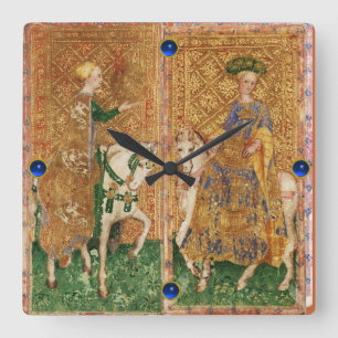ANTIQUE RENAISSANCE TAROTS/ VROUW VAN MUNTEN EN ST VIERKANTE KLOK