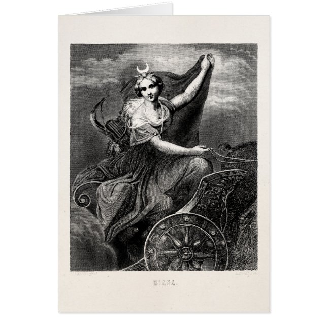 Antique romain grec vintage de Diana Artemis de (Devant)